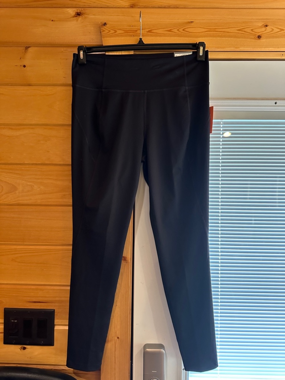 tek gear Women's Black High-Rise Stretch Leggings
